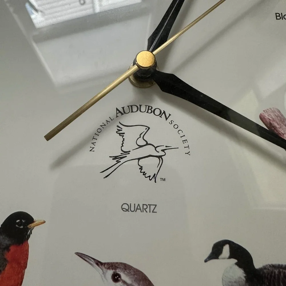 National Audubon Society Singing Bird Wall Clock 13